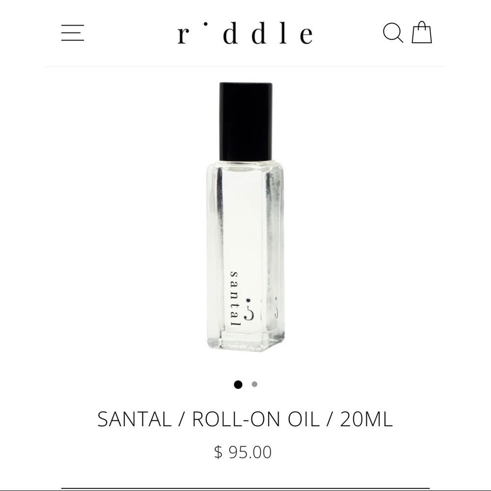 Riddle Santal Roll On Oil 20ml